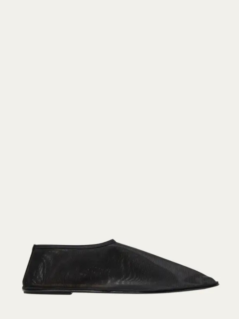 The Row Sheer Mesh Slide On Flats